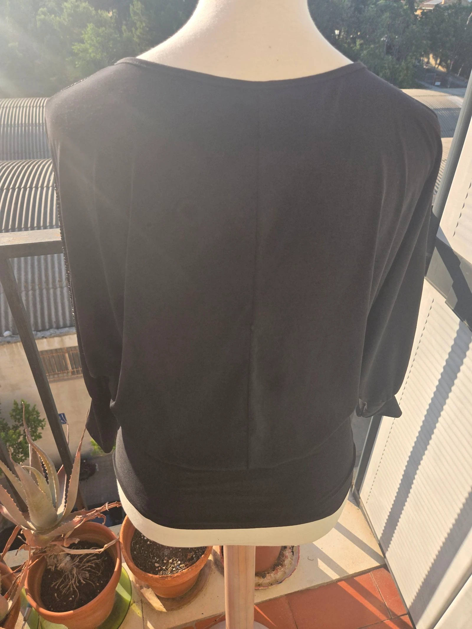 Suéter preto vintage com lantejoulas – photo 4